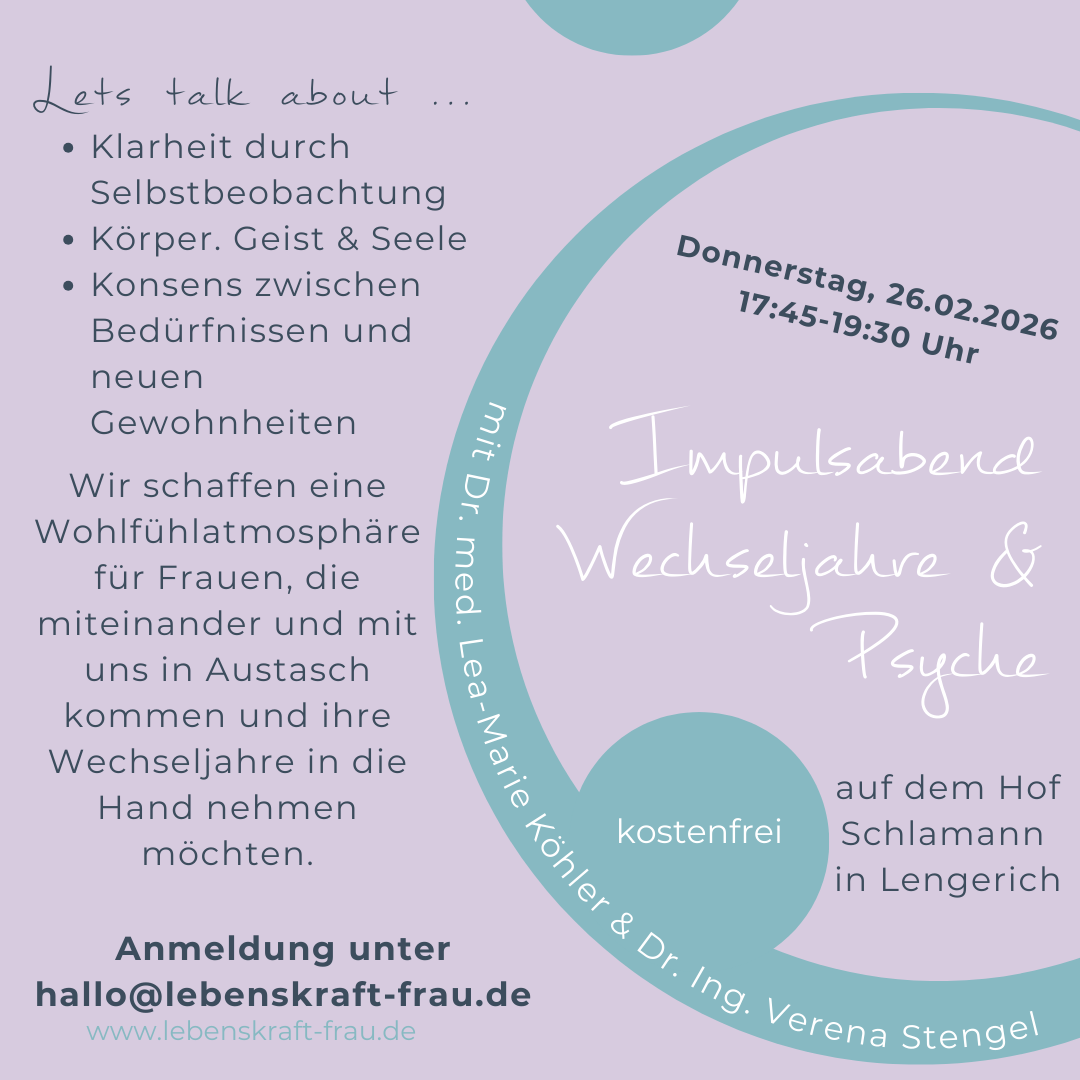 ImpulsabendWechseljahrePsyche